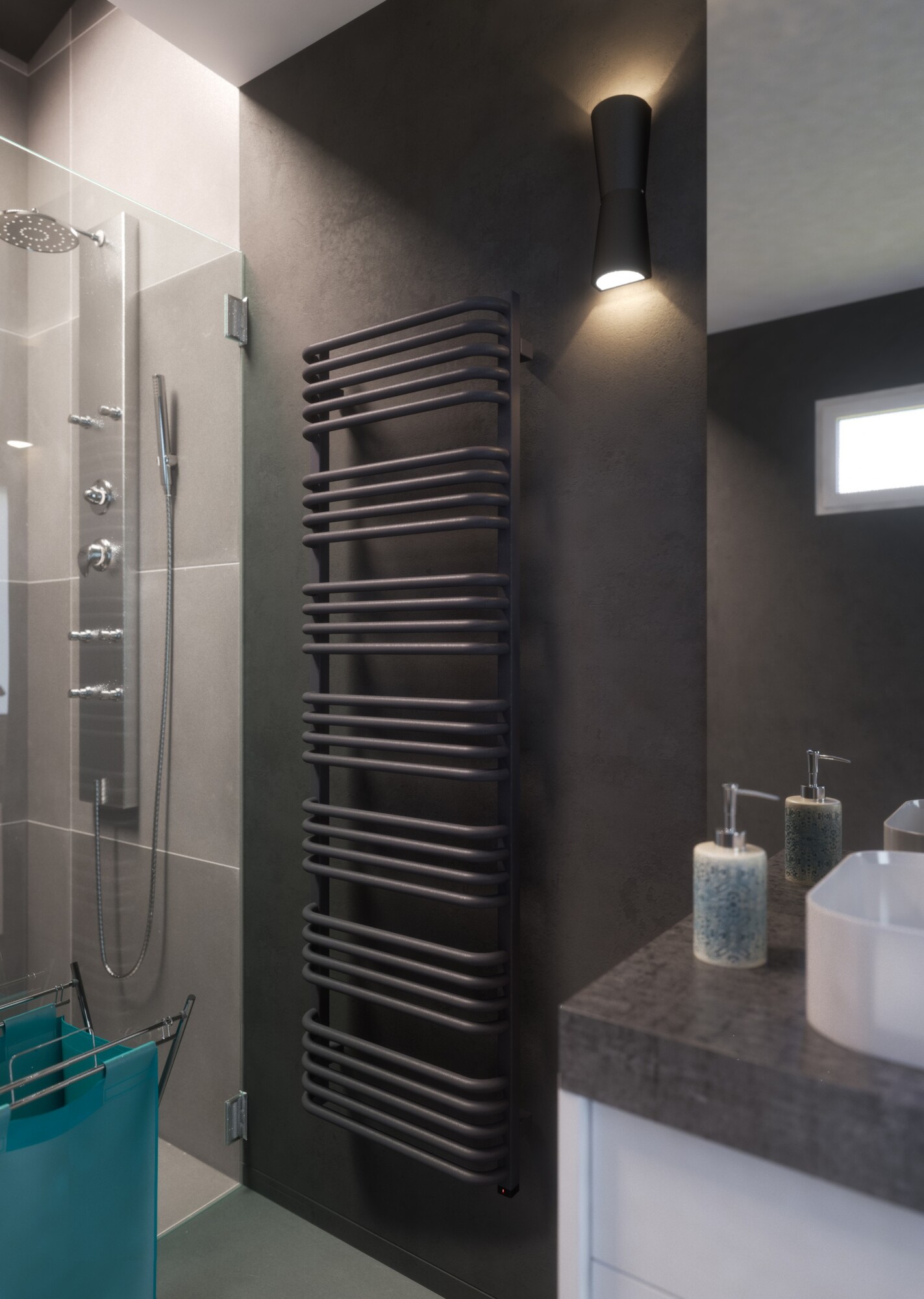 Полотенцесушители WZALN158060 Alex One Terma 7.68  - Вид №2