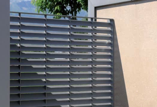 Стальной экран ограждения GRIDIRON Frangisole и Экран ARCH-00074424 - Вид №2