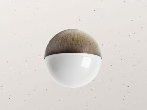 Латунная светодиодная наружная потолочная лампа