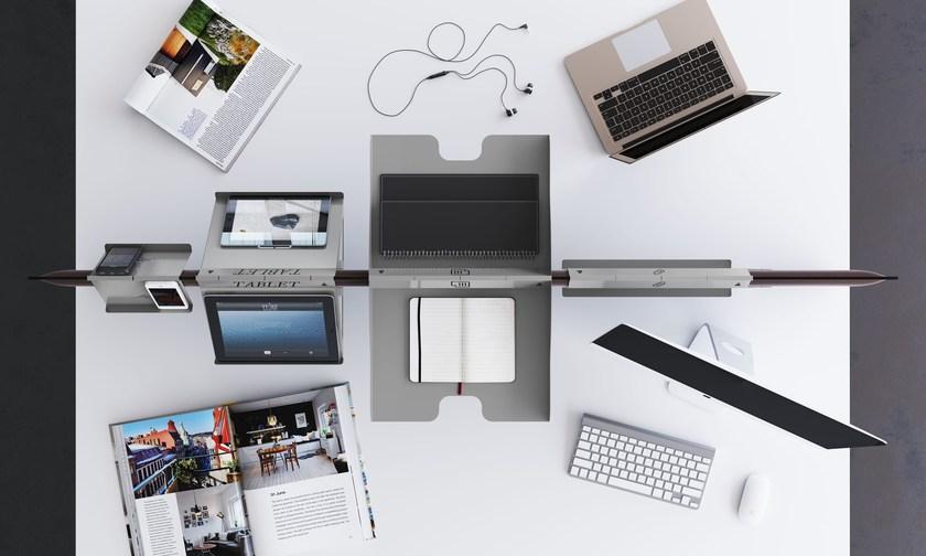 Steelbox by Metalway Металлическая панель для панели Zen Deskpmob - Вид №1