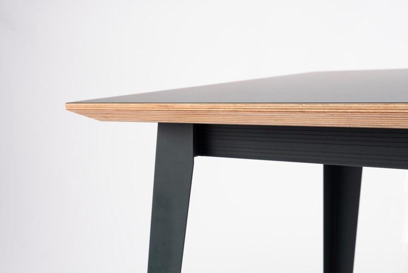 ONDARRETA Прямоугольный деревянный высокий стол Don sun-id-1468684 - Вид №2