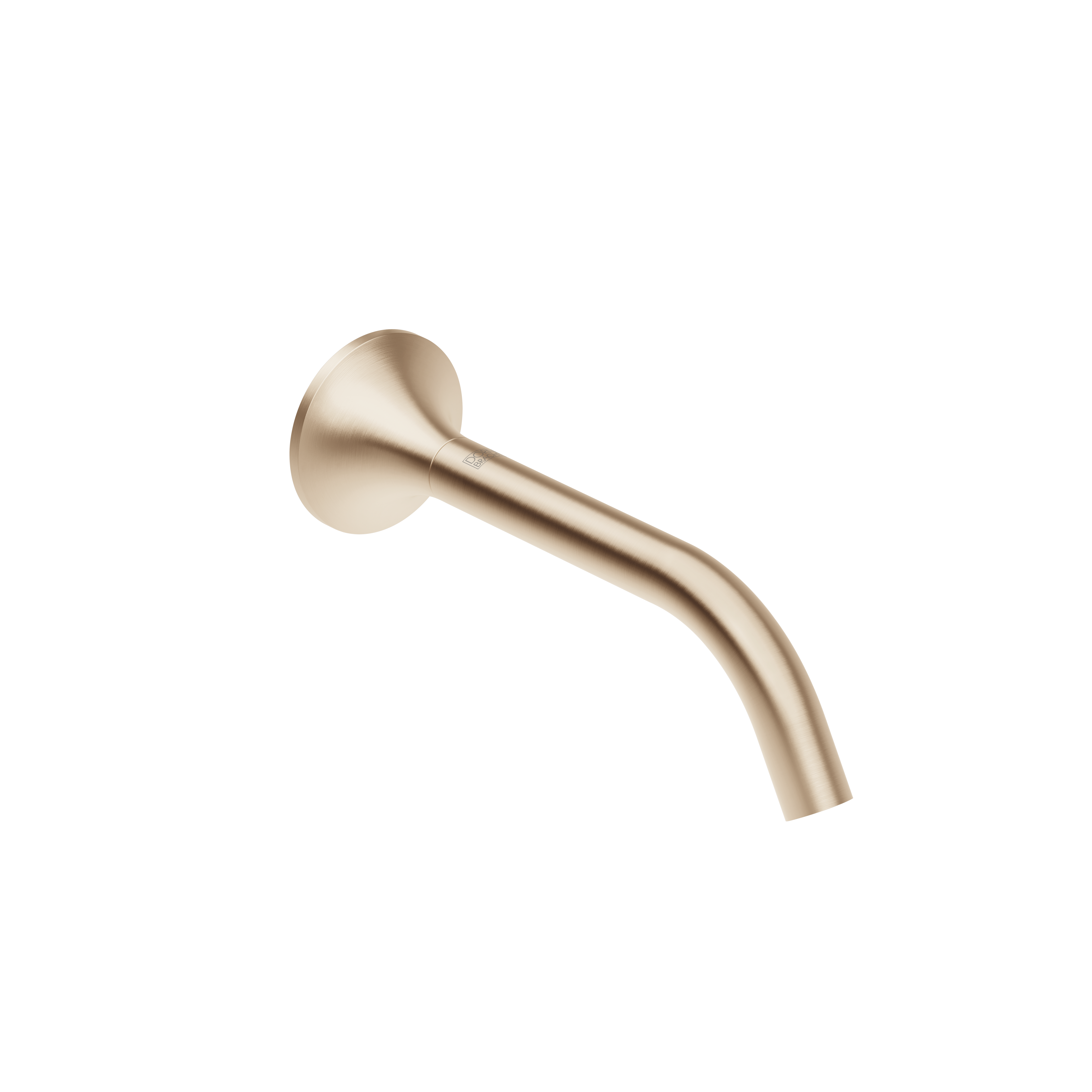 VAIA Настенный излив для раковины без донного клапана - Brushed Champagne (22-каратное золото) DornBracht 13800809-46