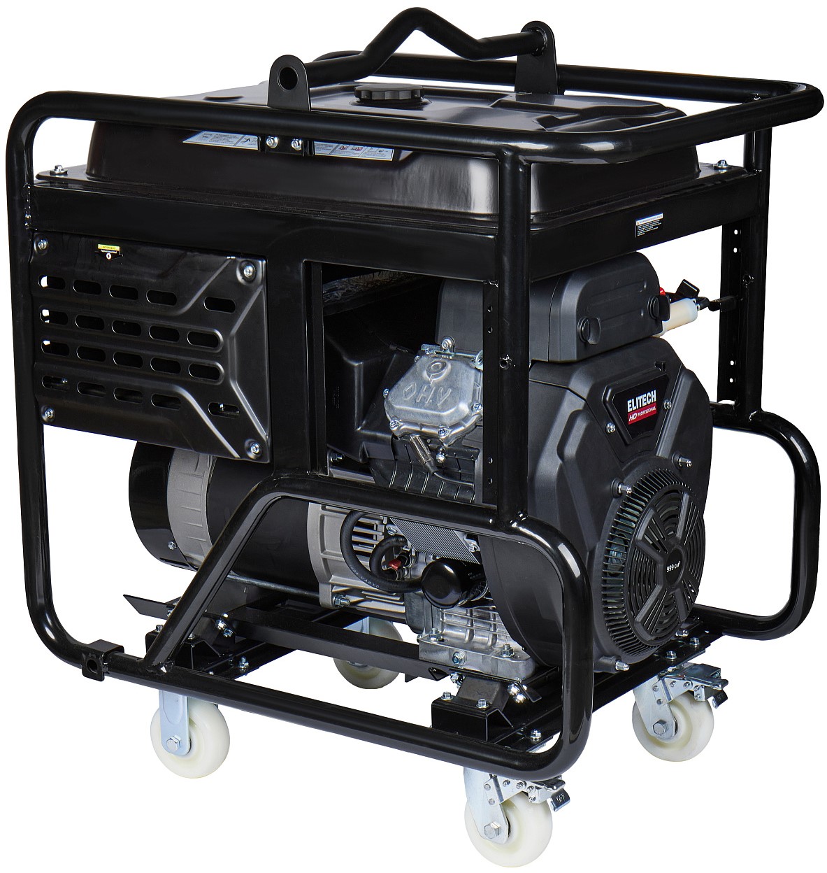 Электрогенератор   бензиновый Elitech HD GES 25000ЕS-3 9110359 STDN-0103799 - Вид №3