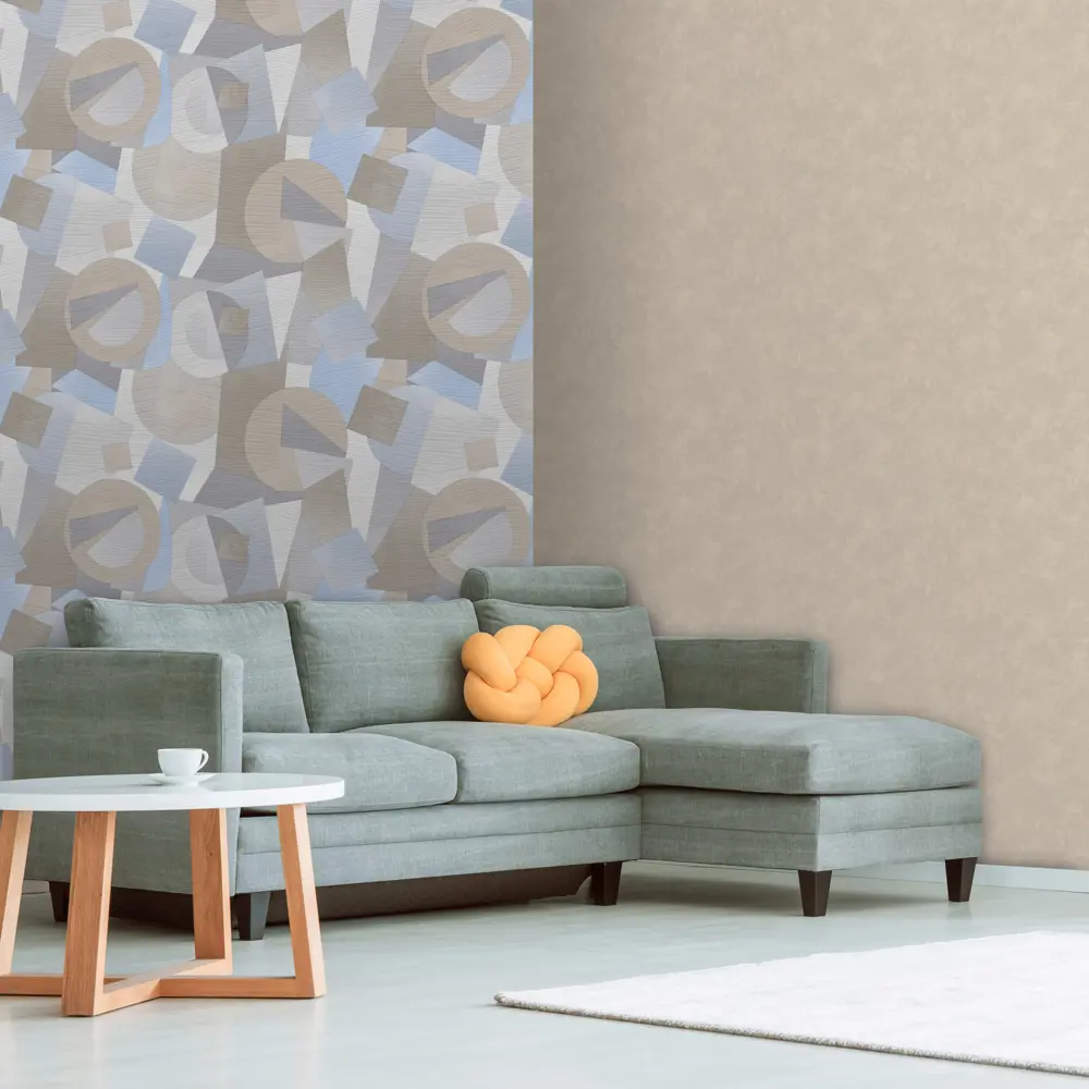 Обои флизелиновые Deco-Deco Forma синие 1.06 м DD6011-03 88479538 STLM-2154342 Santreyd - Вид №3