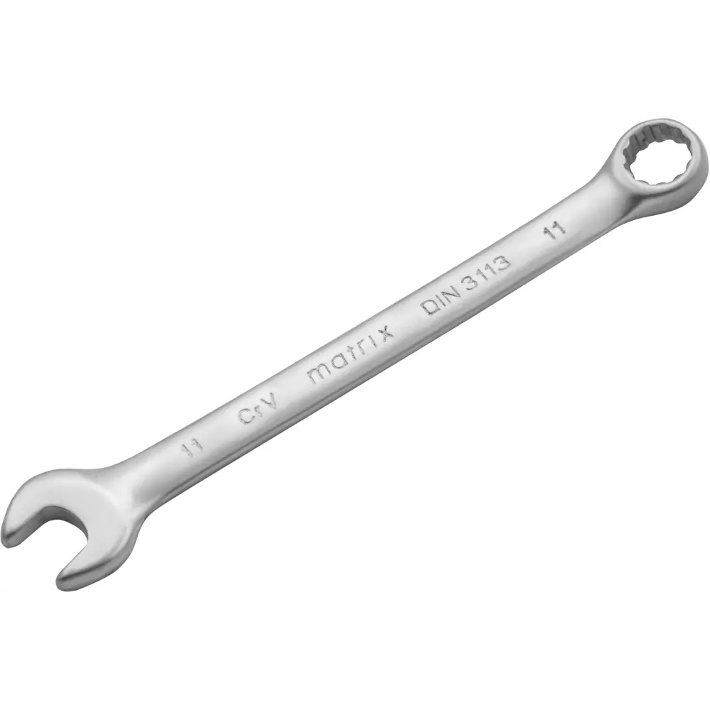 Комбинированный ключ Matrix 15107 11 мм для профессионального монтажа 89409431 STLM-1572432
