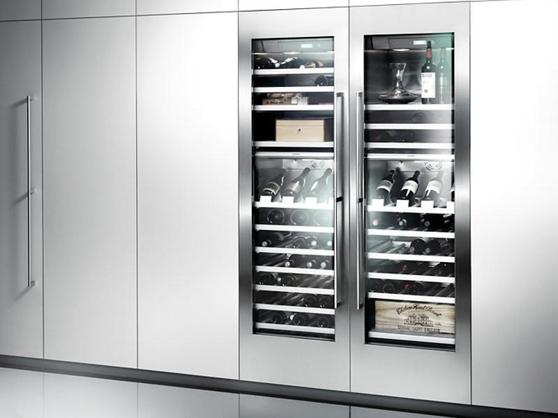 Gaggenau Вертикальный встраиваемый винный холодильник на 50-100 бутылок класса а + Vario cooling 400 Rw 466 304  - Вид №1
