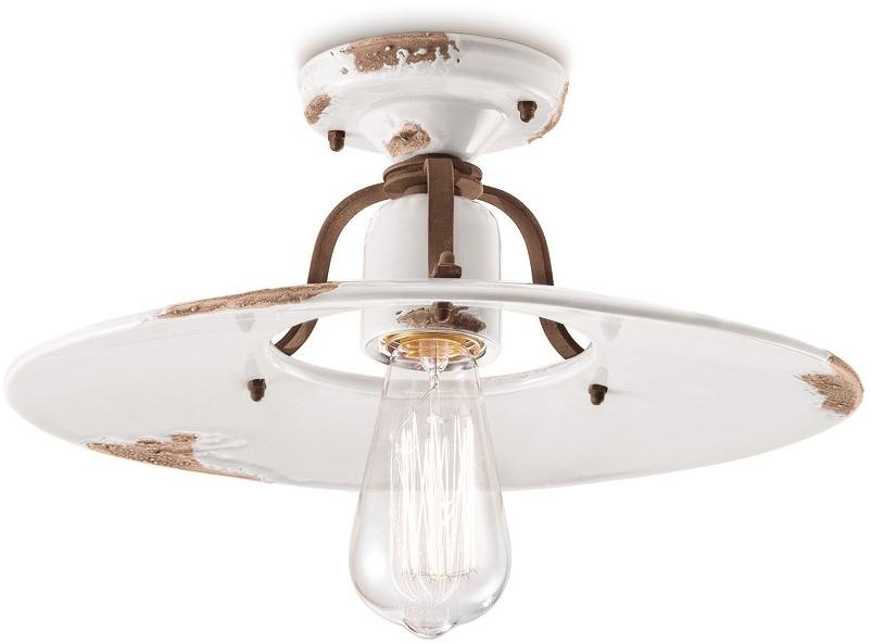 FERROLUCE Керамический потолочный светильник Country C1444 - c1445 - Вид №2