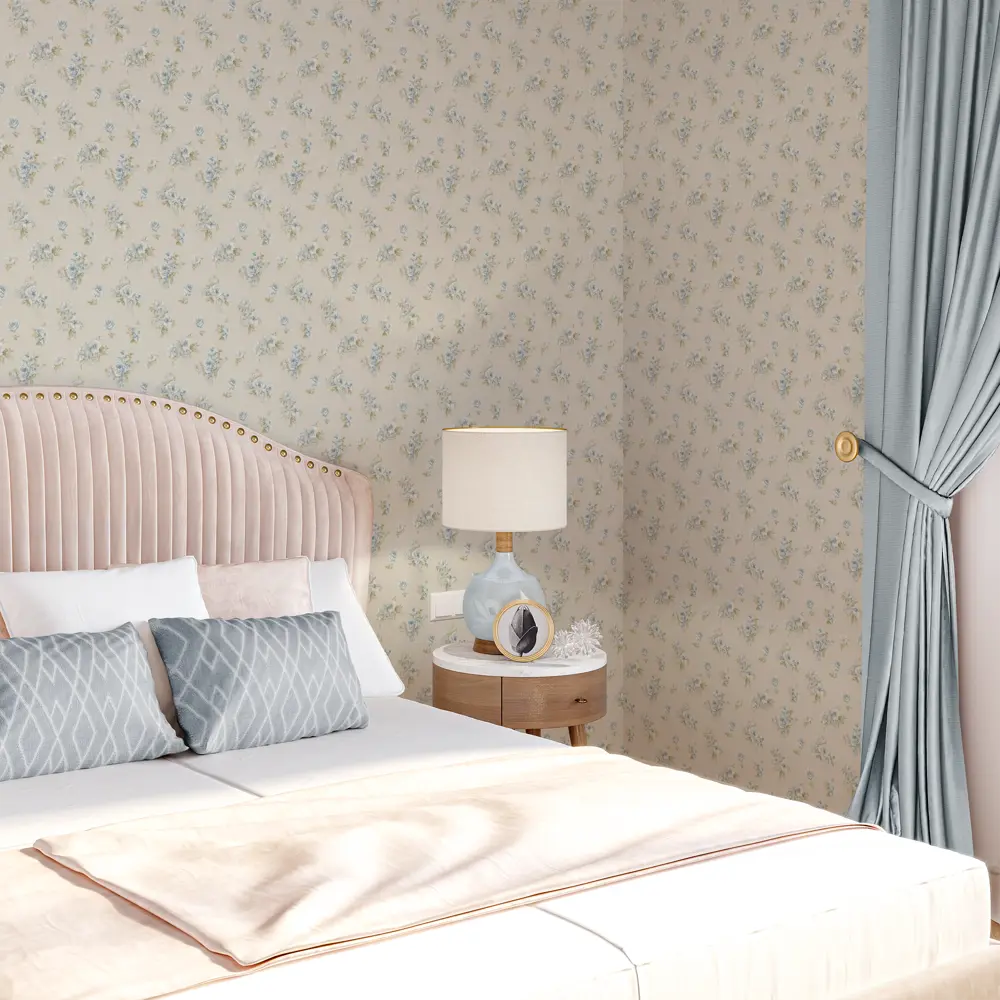Обои флизелиновые Palitra Home Provence серо-голубые 1.06 м HC71792-46 Provance STLM-2120775 - Вид №3