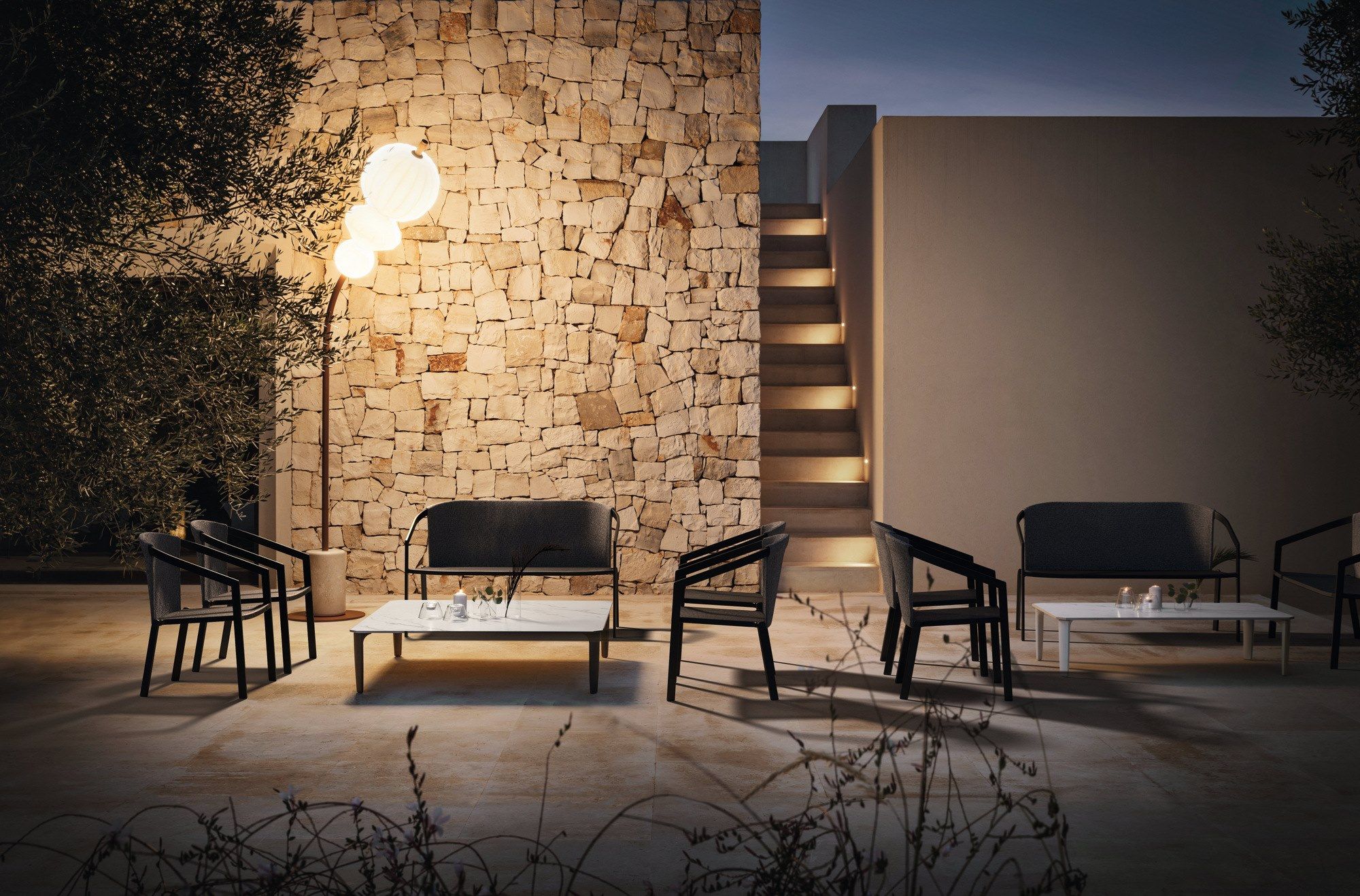 Алюминиевое садовое кресло с порошковым покрытием MY YOUR Push ARCH-00003392 - Вид №1