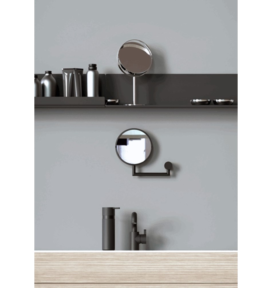 FROST Дозатор мыла 1 стол » черный Нержавеющая сталь Черный N1926-B  - Вид №3