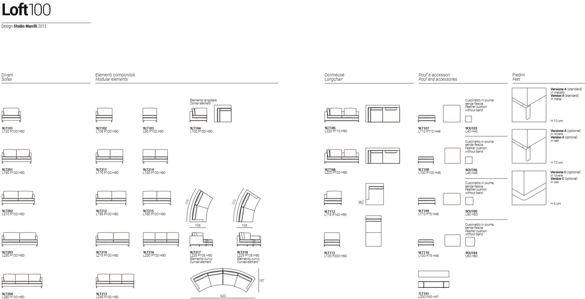 Marelli Угловой диван из нубука Loft sun-id-1402894 - Вид №4