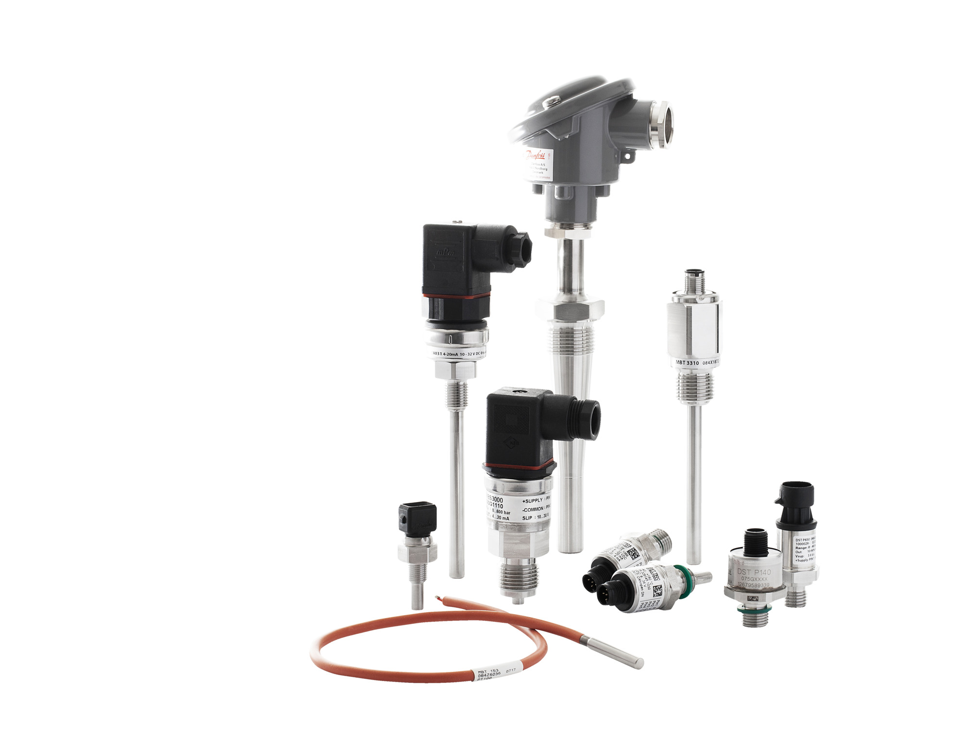 Danfoss MBS 3000 — преобразователи (датчики) давления для промышленных применений Преобразователь давления MBS 3000 060G1113  - Вид №202