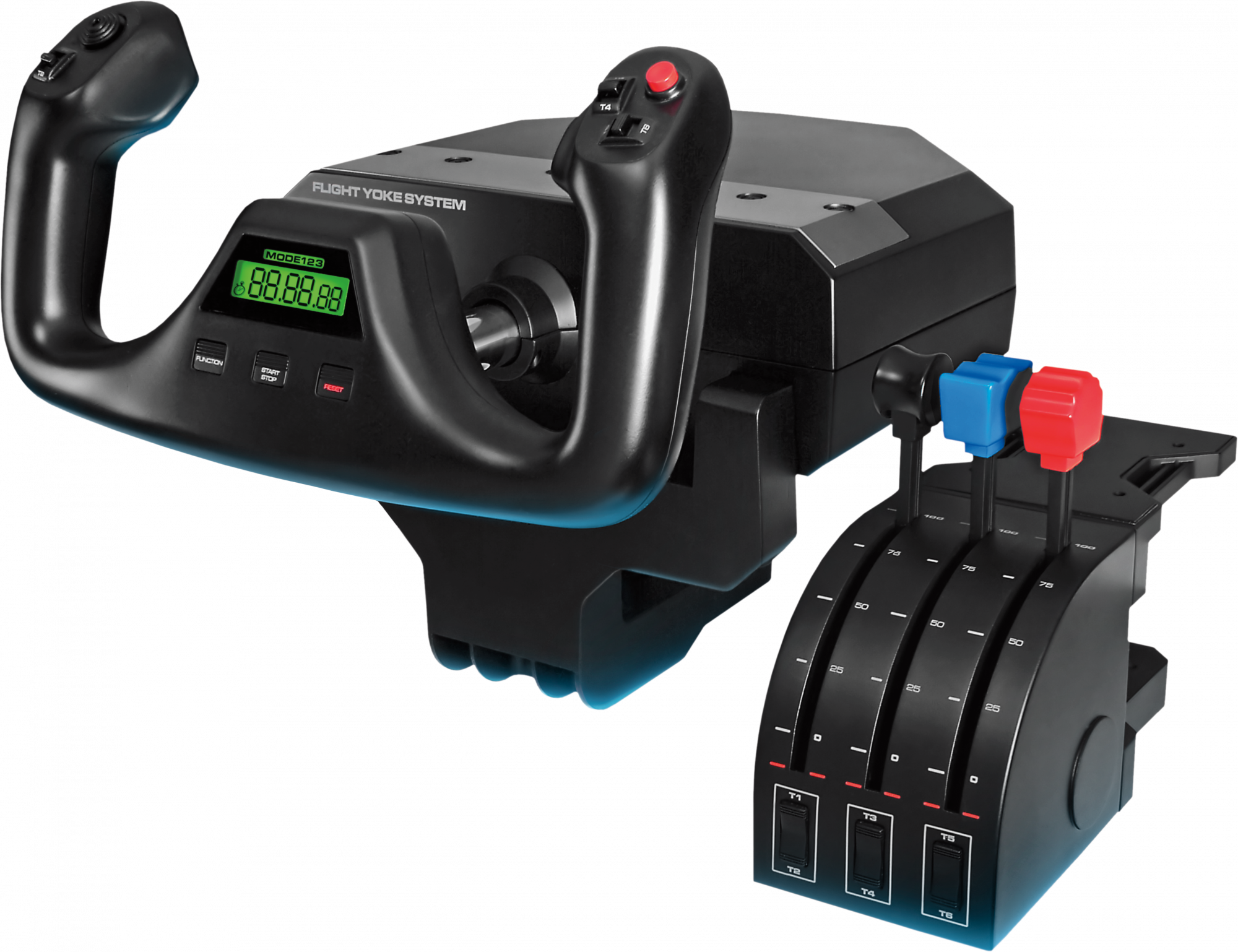 945-000004 g flight yoke system Logitech Santreyd 