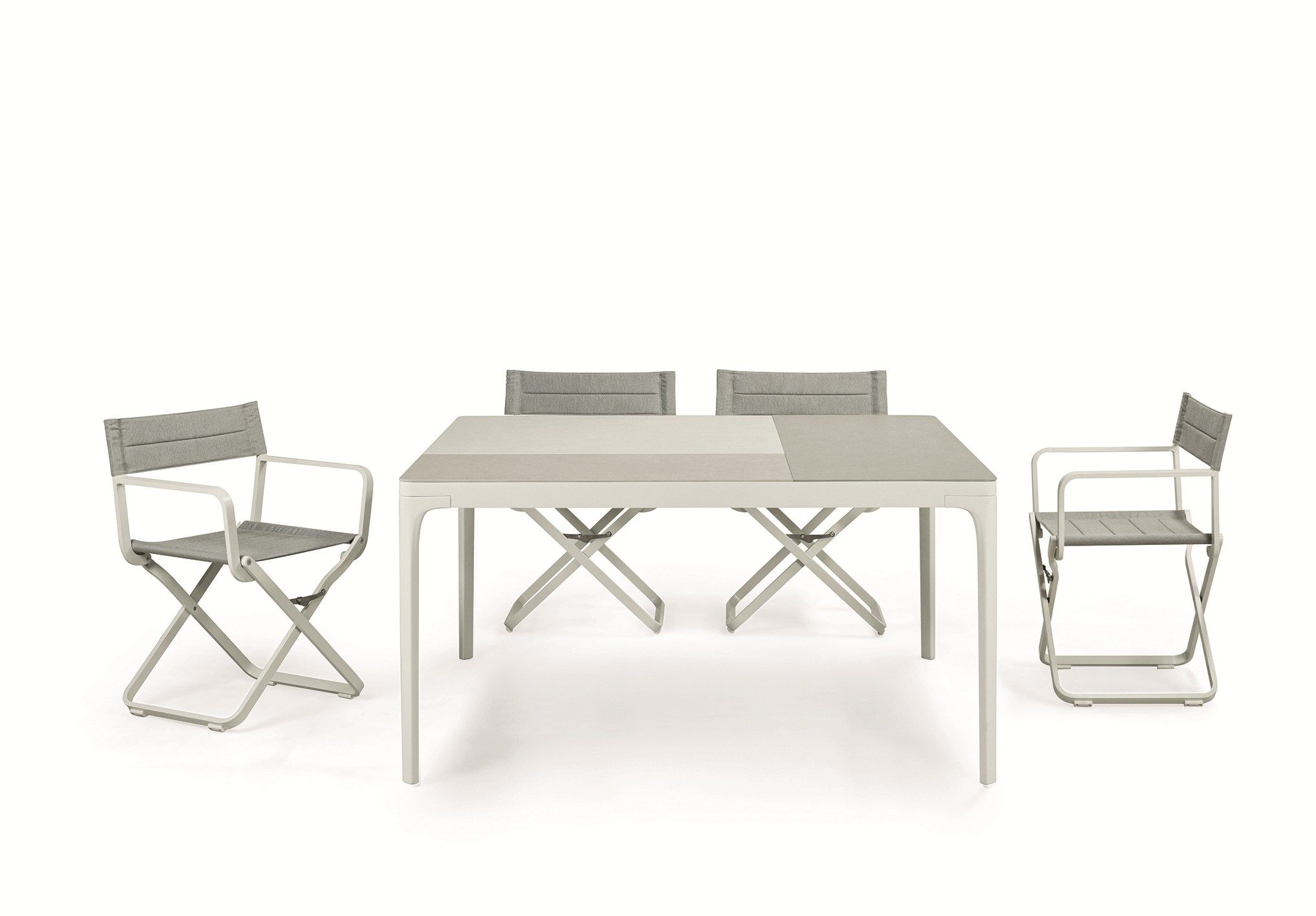 Квадратный садовый стол из керамогранита Ethimo ARCH-00084805 - Вид №2