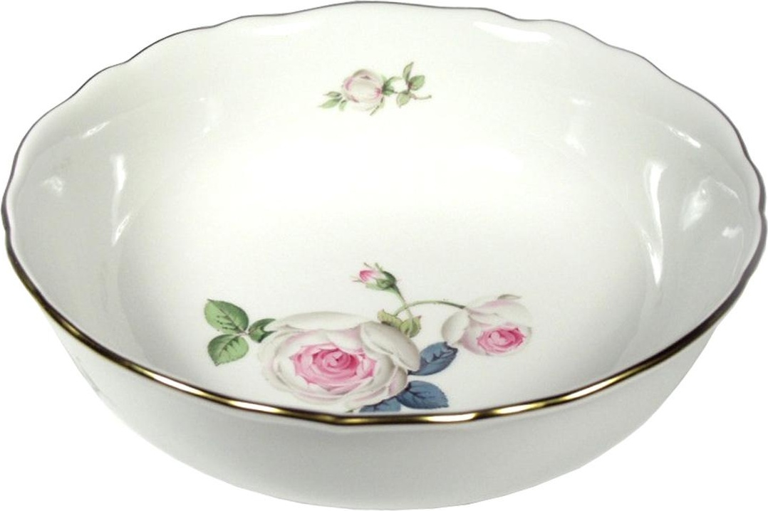 79861 Meissen Салатник круглый 22,5см "Белая роза" Фарфор 