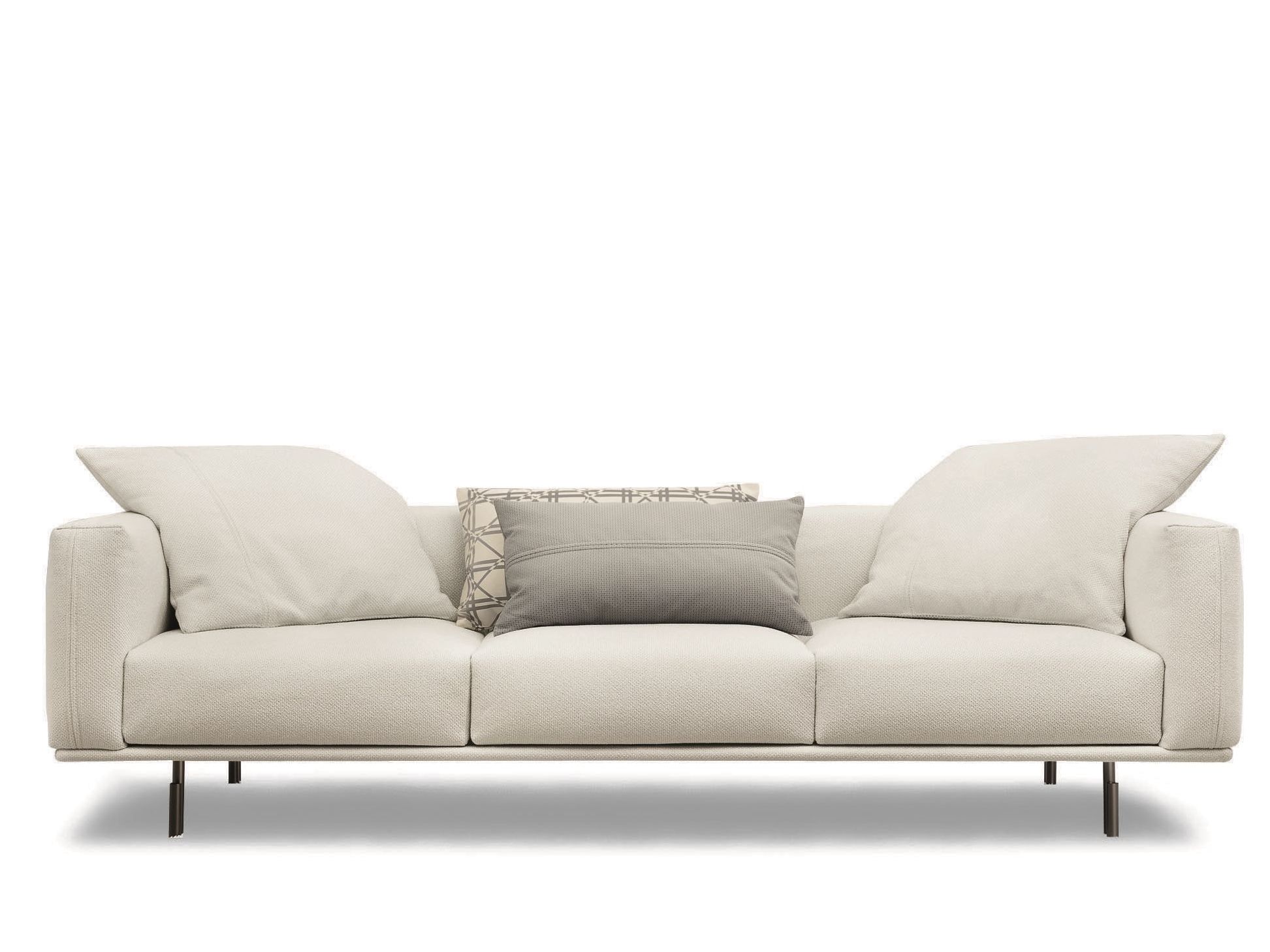 3-местный съемный тканевый диван Flou рельс ARCH-00115872