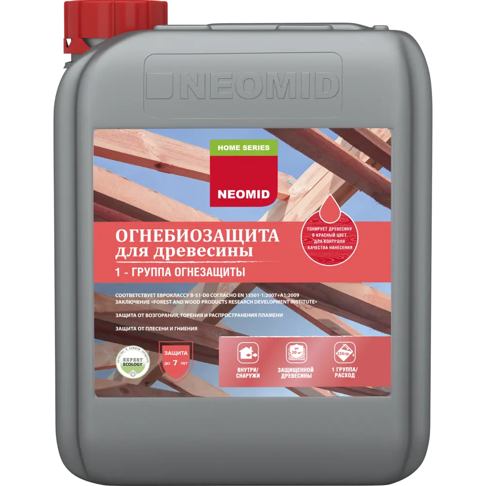 NEOMID Огнебиозащитная пропитка для древесины 5 кг 12754221 STLM-0857640 - Вид №1