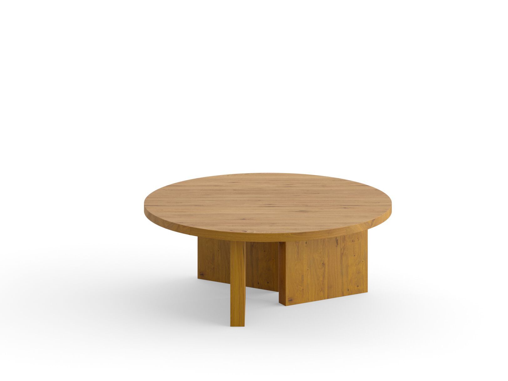 Круглый журнальный столик из дуба e15 Kaname ARCH-00047047 - Вид №2