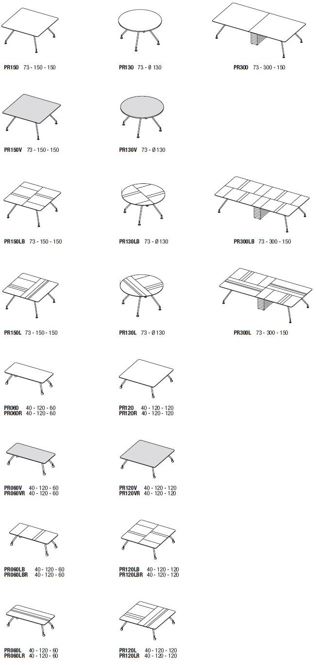 NEWTOM by Ultom Стол для совещаний прямоугольный на колесиках Prospero sun-id-1364745 - Вид №1