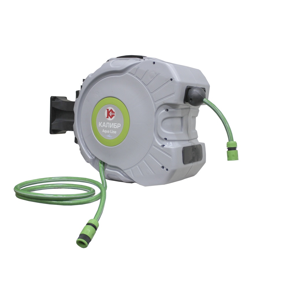 68511 Калибр Шланг поливочный на автоматической катушке ШПАК-27  - Вид №1