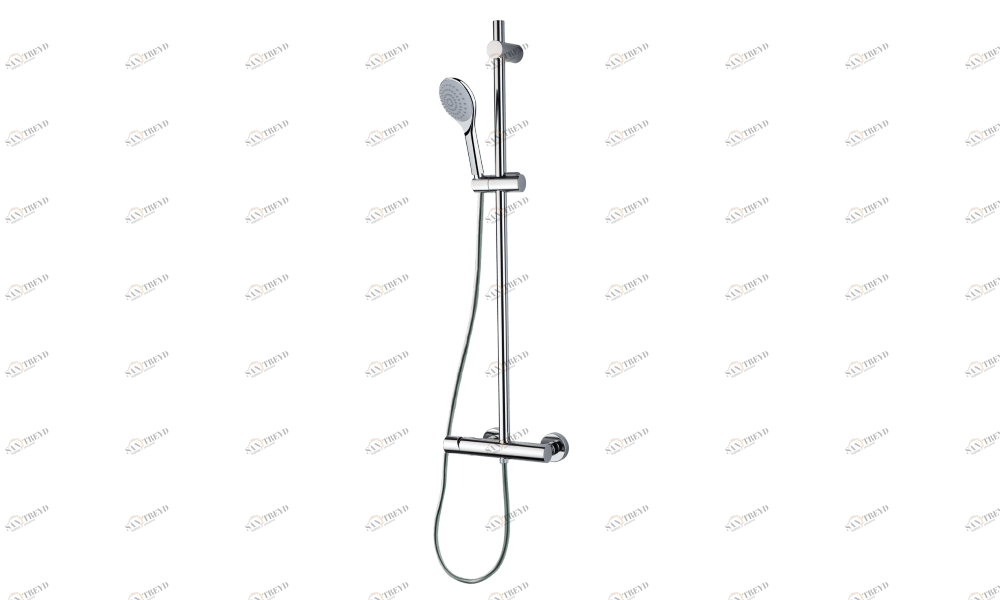 DZ1007 Душевые комплекты SYNCRONIA/1 Ø 100 mm - Single Lever BOSSINI 