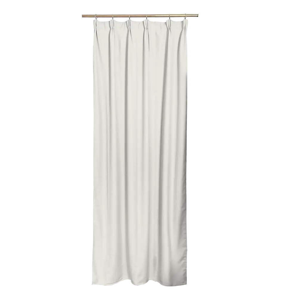 Штора на ленте Inspire Airela 140x280 см цвет кремовый 88311173 STLM-2043043 
