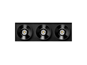 Несколько алюминиевых светодиодных утопленных прожекторов