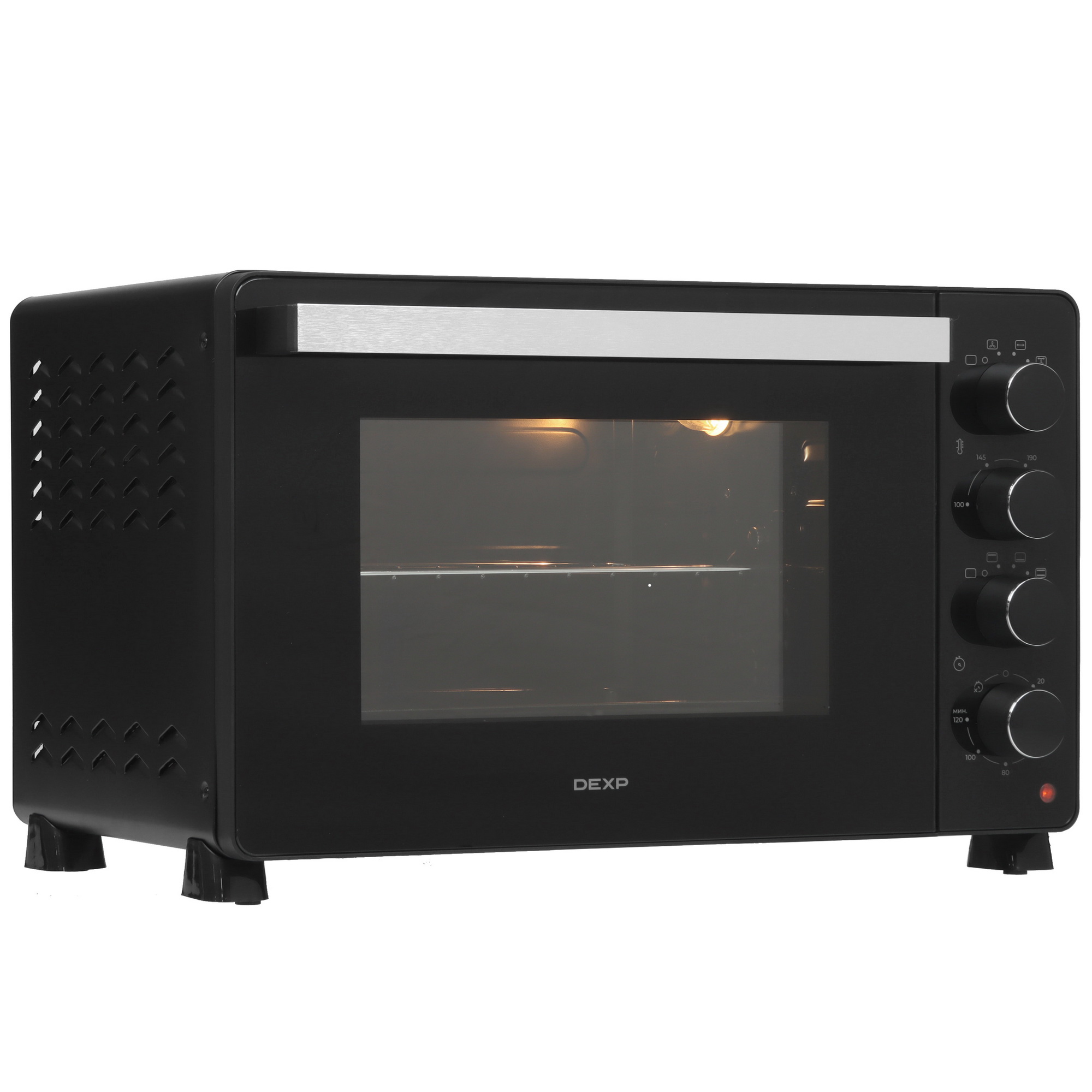 9104080 Мини-печь DEXP EO-2038B черный STDN-0116060 - Вид №1