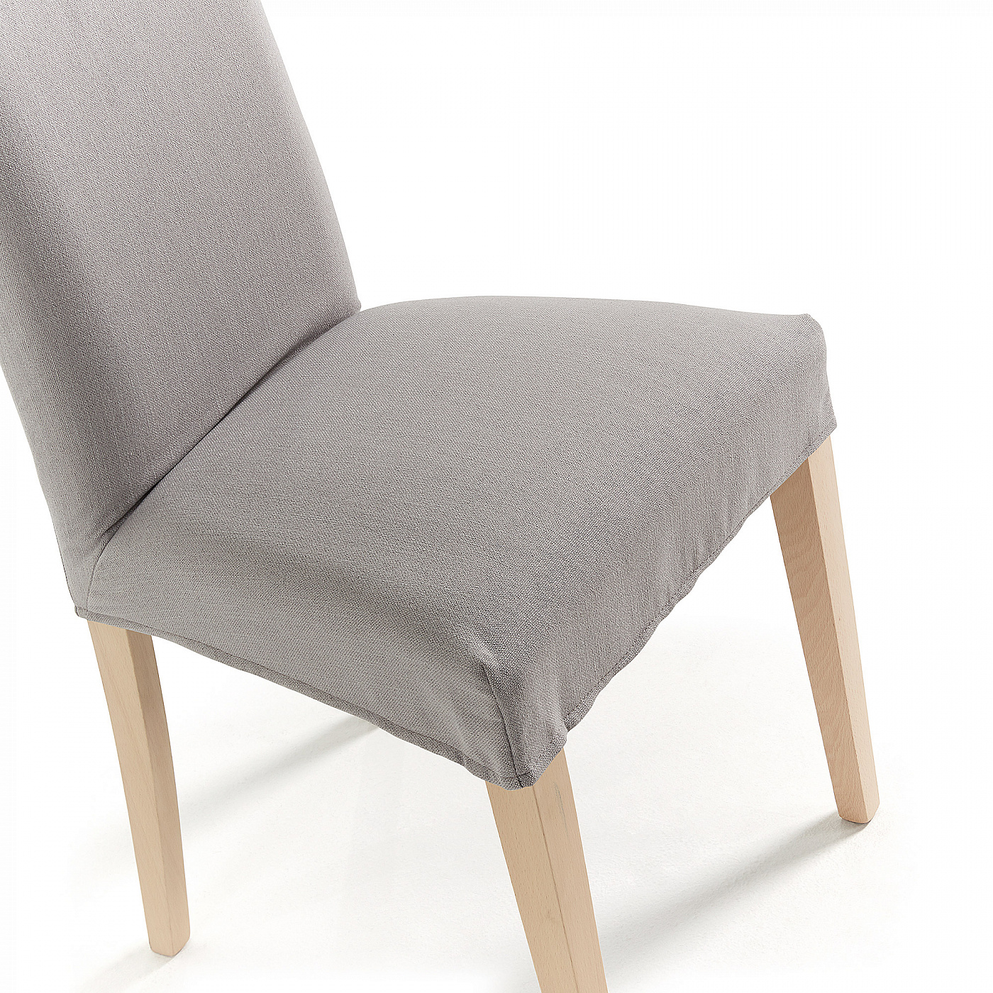 053403 Стул Freia светло-серый ножки натуральные La Forma Freda  - Вид №6