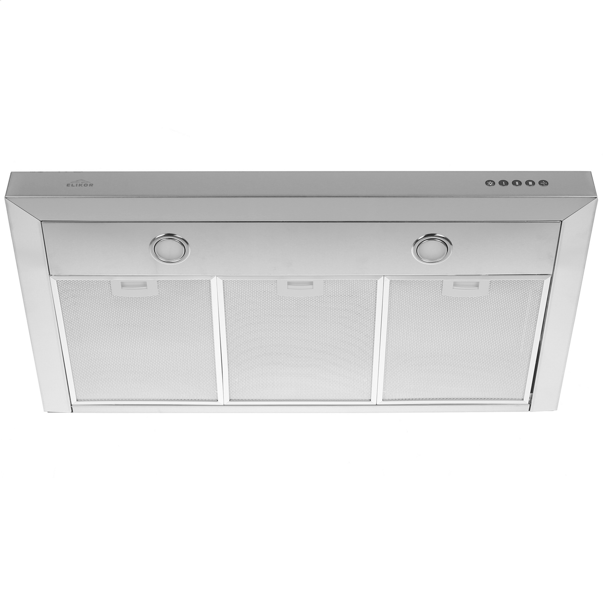 1258295 Вытяжка каминная ELIKOR Опал 90Н-650-Э3Д серебристый STDN-0079008 - Вид №1