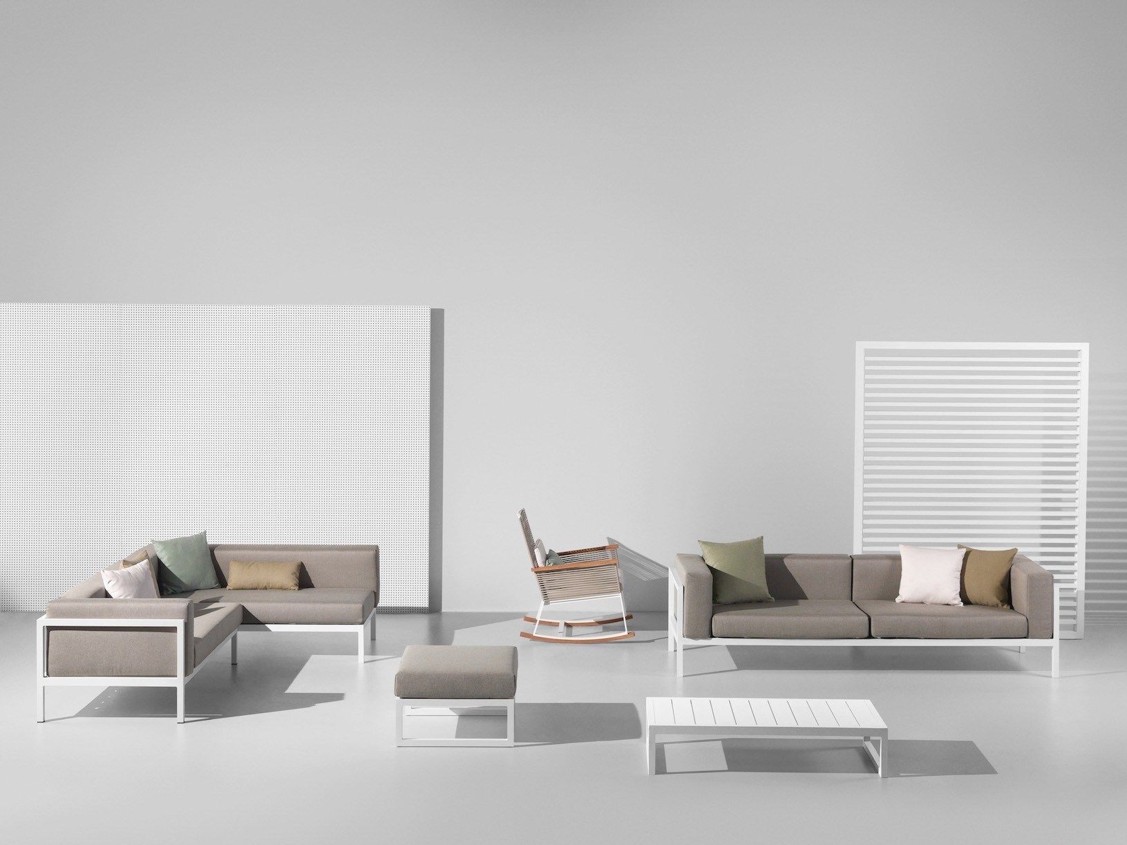 Ткань сад диван Kettal пейзаж ARCH-00065148 - Вид №3