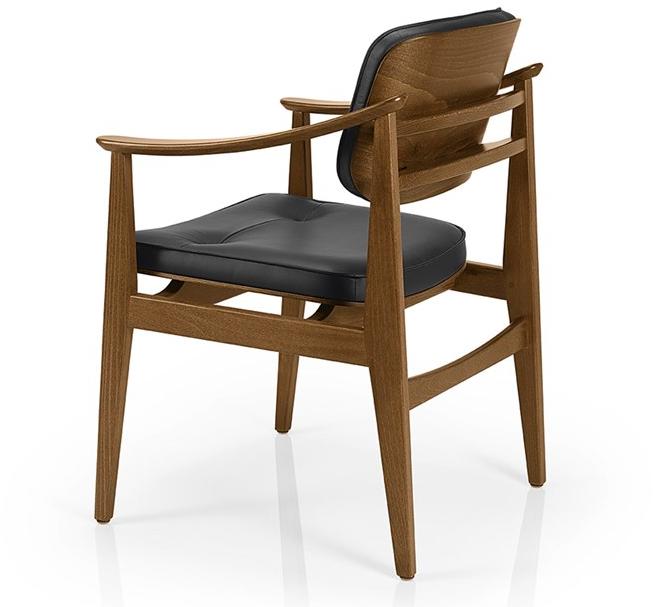 JMS Кожаное кресло с подлокотниками Shanna sun-id-1351779 - Вид №1