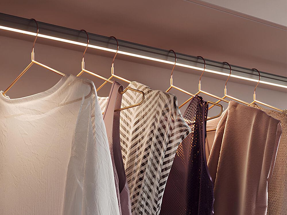 Светодиодный профиль вешалка для одежды Metalarredo ESTES ARCH-00067468