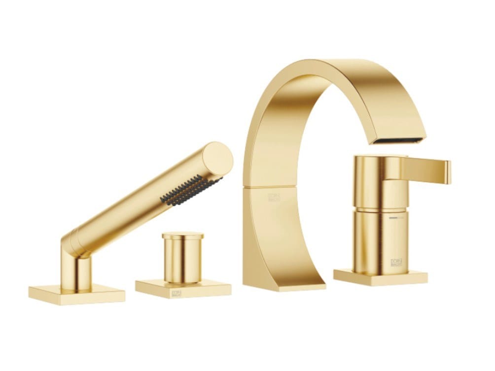 Смеситель для ванны с 4 отверстиями из хромированной латуни с переключателем DornBracht CYO ARCH-00119129 - Вид №2