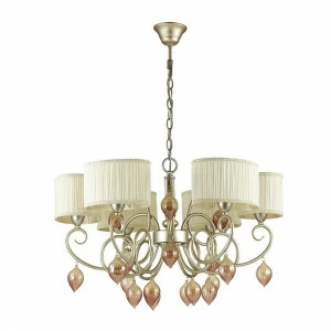 Подвесная люстра Odeon Light Iderina 3397/6 ODEON LIGHT ДИЗАЙНЕРСКИЕ, IDERINA 075151 Бежевый