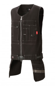 62600 Жилет  черный Union Space  Летняя спецодежда  размер 56-58