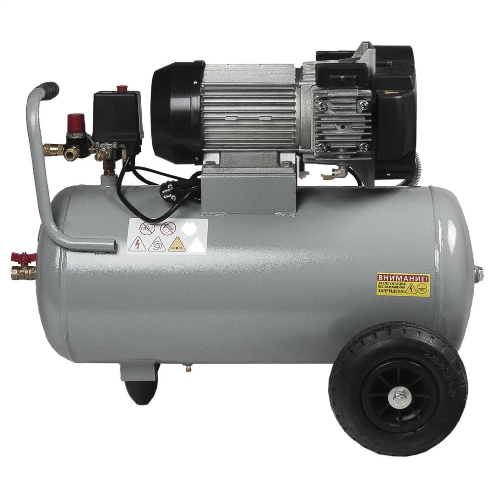 Компрессор безмасляный Интерскол 50 л 330 л/мин. 2 кВт STLM-2045703 - Вид №1