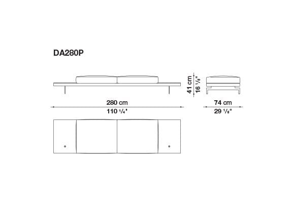 3-местный тканевый диван с полуостровом B&B Italia док ARCH-00061121 - Вид №105
