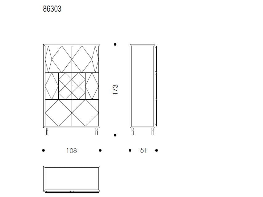 Деревянный сервант Wittmann Антигуа ARCH-00005196 - Вид №3