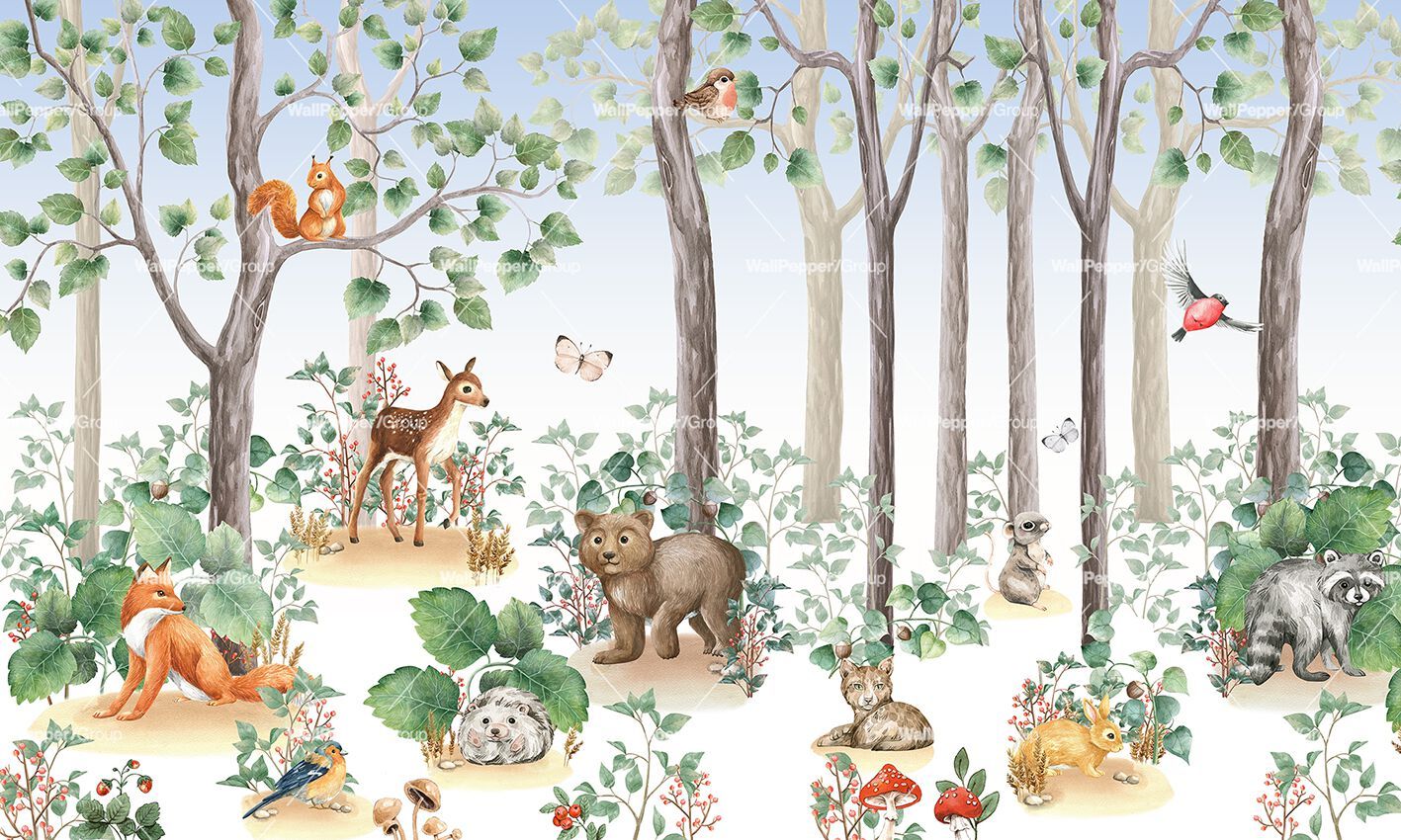 Carta da parati PVC free, eco-friendly, lavabile WallPepper STORY TALE ARCH-00064189 - Вид №1