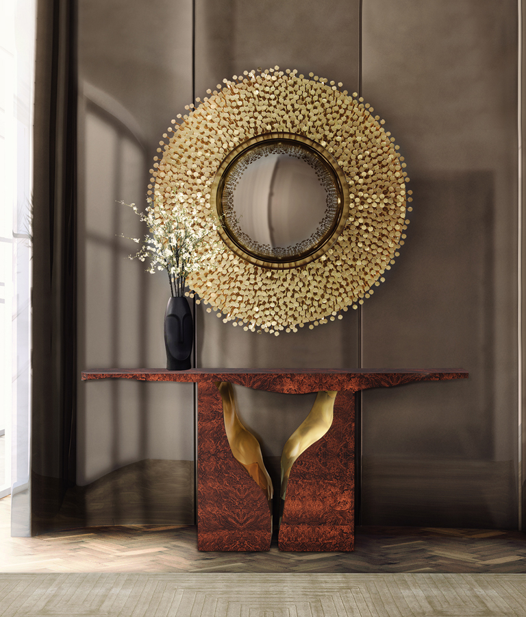 0-205 Консоль из орехового дерева Lapiaz Boca Do Lobo  - Вид №8