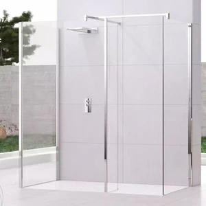 Novellini. Душевой уголок 140x90 см H10 с хромированным профилем KUADRA