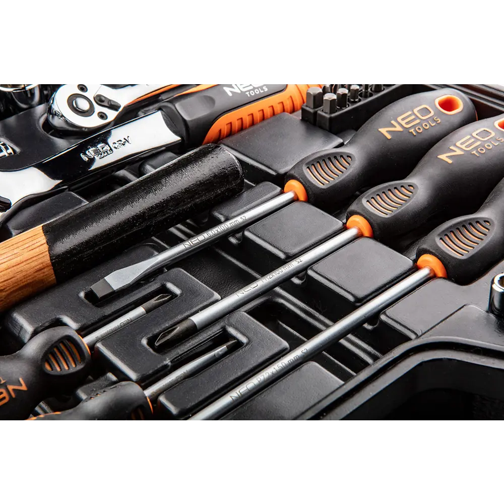 Набор инструментов Neo 100 предметов, 1/2”, 1/4” 82866090 STLM-2157079 Neò  - Вид №4