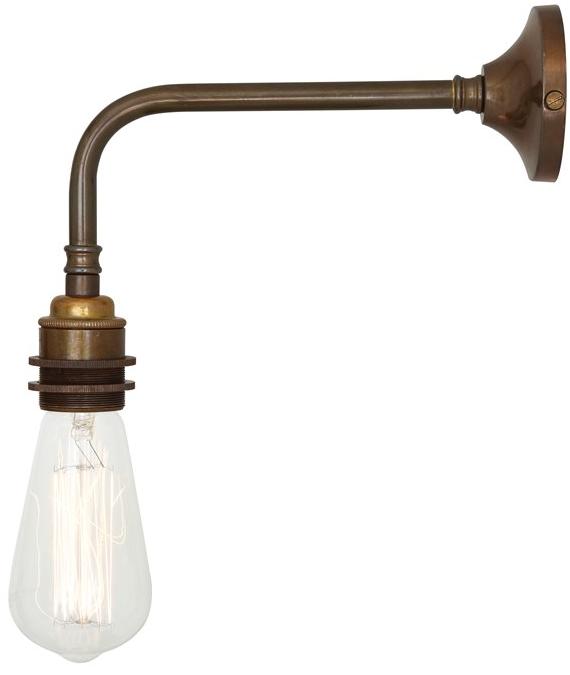 Mullan Lighting Бра с прямым светом ручной работы из латуни Lome vintage Mlwl362  - Вид №2