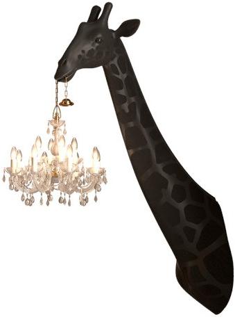 Qeeboo Настенный светильник из полиэтилена Giraffe in love sun-id-1445498 - Вид №3