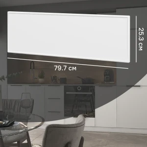 Фасад кухонного шкафа Инта 79.7x25.3 см KONSENSA ЛДСП цвет белый