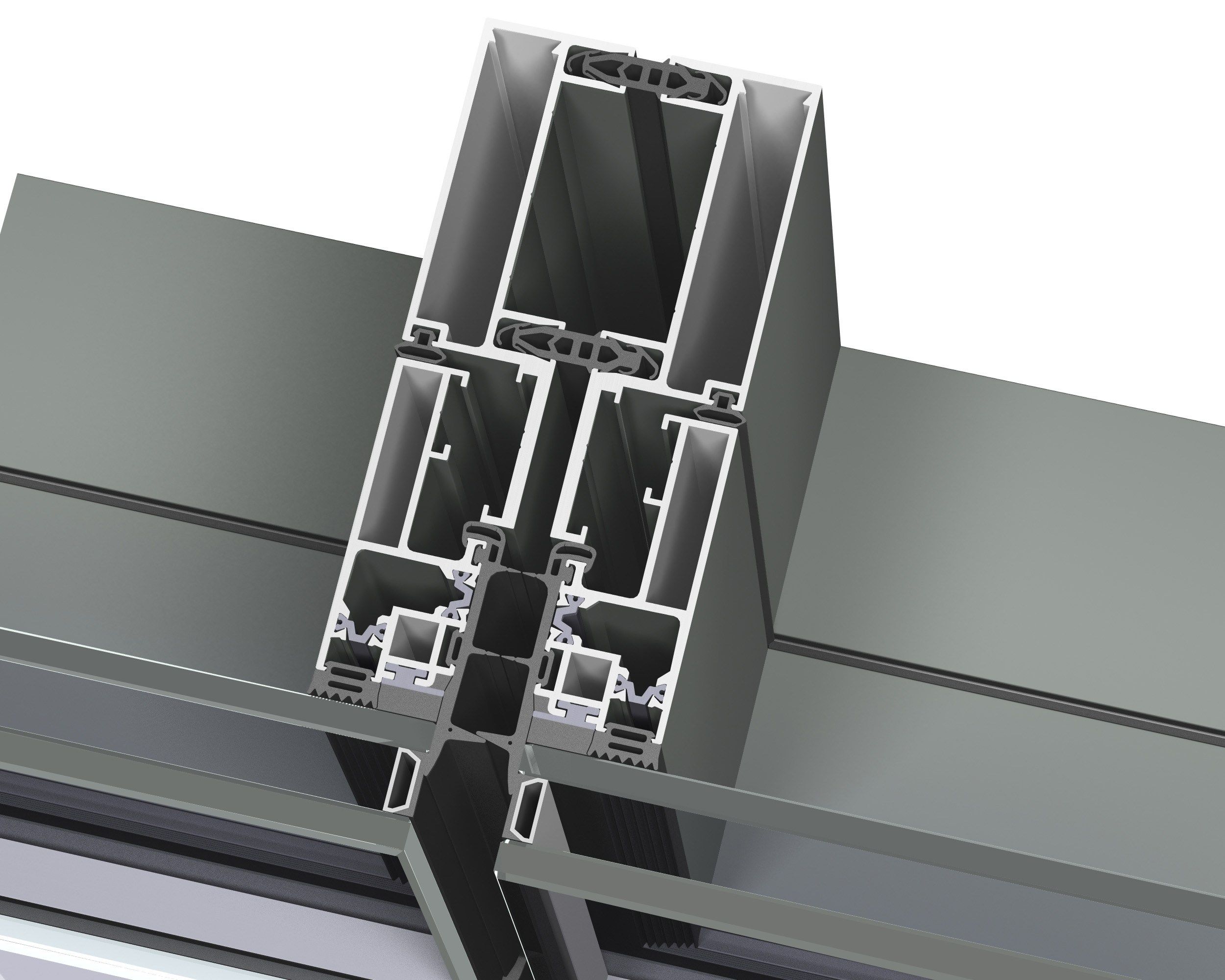 Алюминиевая система навесной стены Reynaers Aluminium ConceptWall ARCH-00093759 - Вид №30