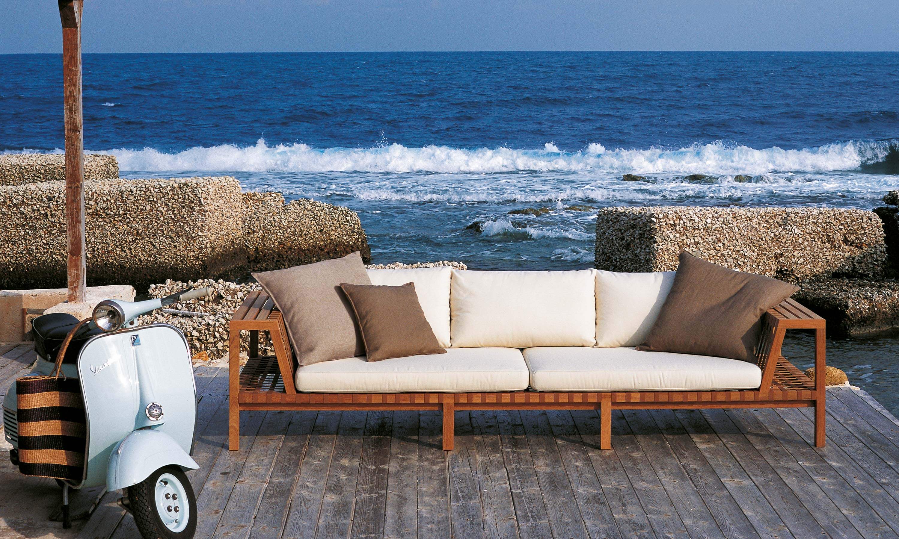 3-местный ТИК садовый диван RODA сеть ARCH-00053759 - Вид №2