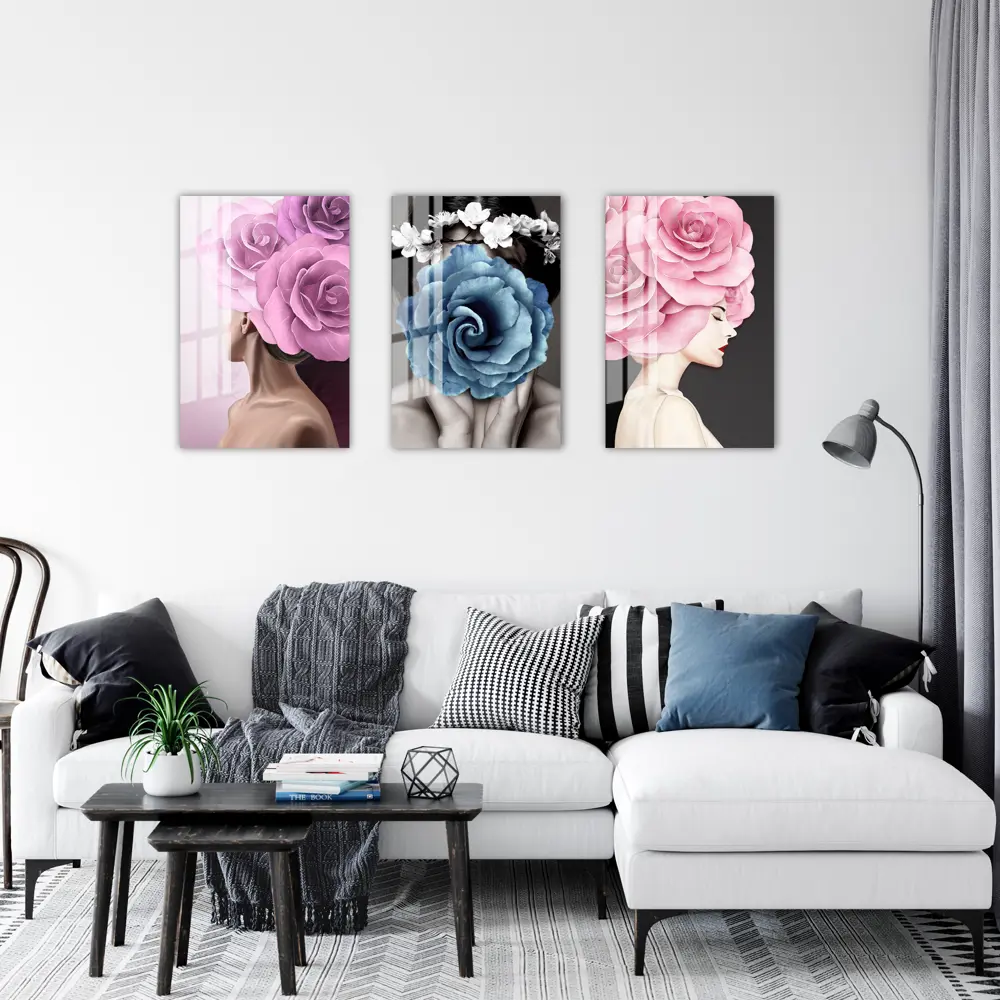 Картина на стекле «Флорена 2» 40x60 см 84531491 STLM-2096264 ARTABOSKO  - Вид №5
