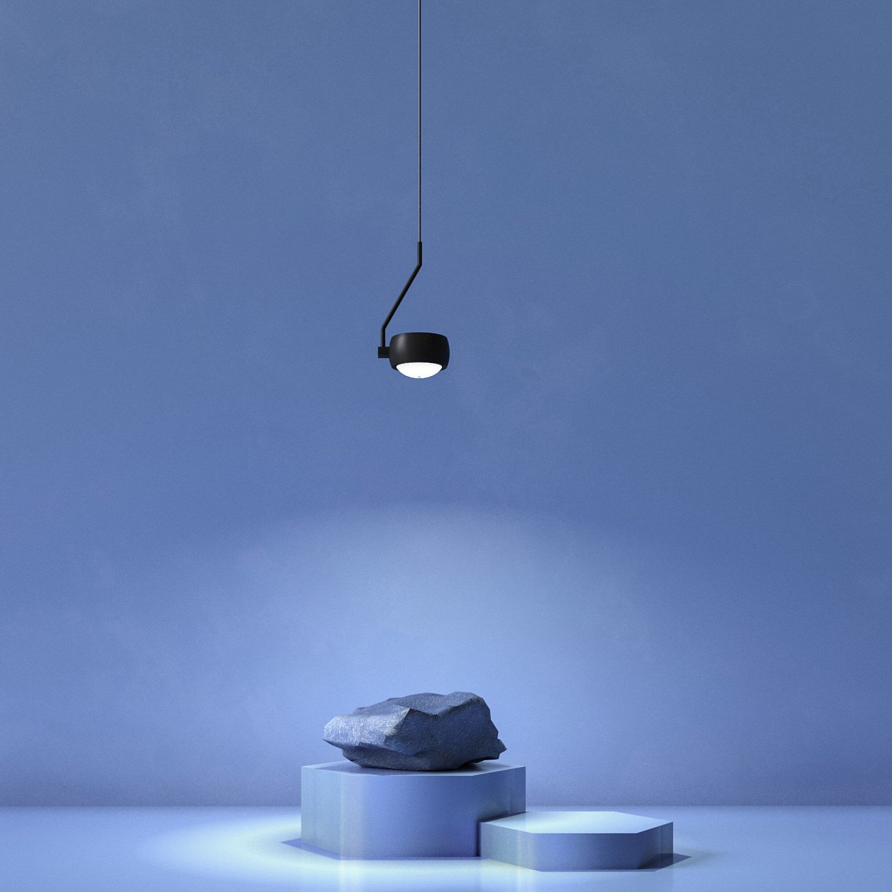 Светильник подвесной светодиодный с алюминиевым плафоном черный Lens TECHNICAL TECHNICAL 00-3957065 Черный  - Вид №4